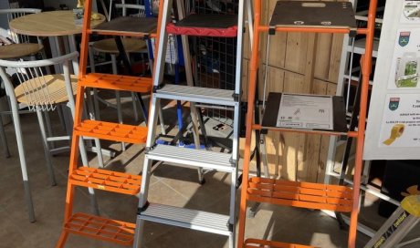 Escabeau demo Magasin