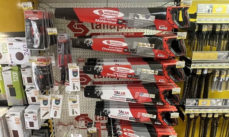 Rayon scie cutter