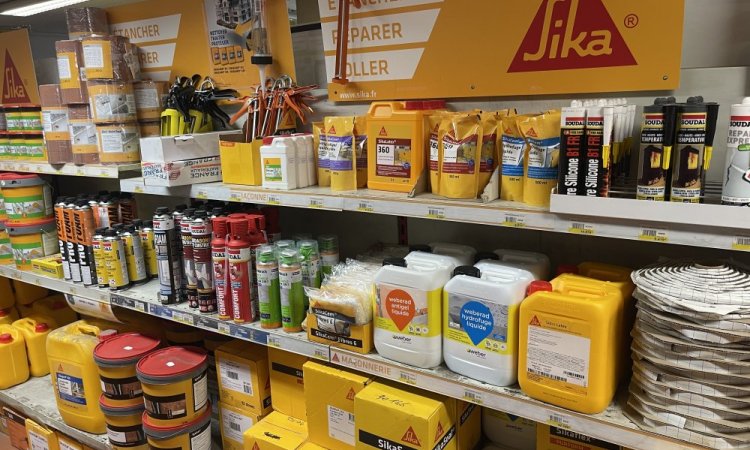 Diffèrent produit Sika