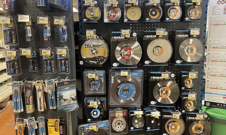 Rayon disques outil