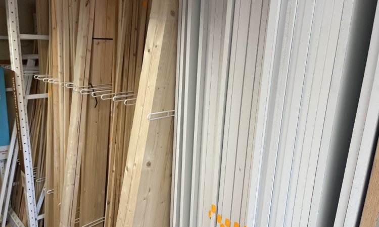 Rayon intérieur bois planche